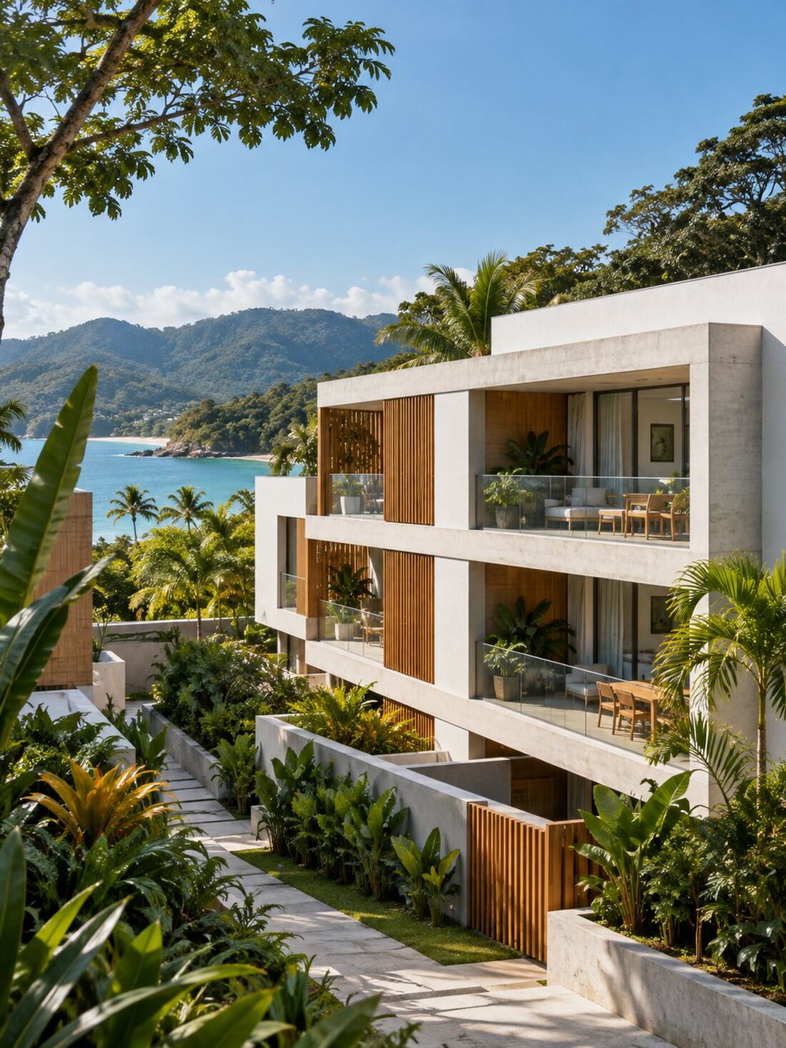 Arquitetura integrada à paisagem — Jardins do Itaguá